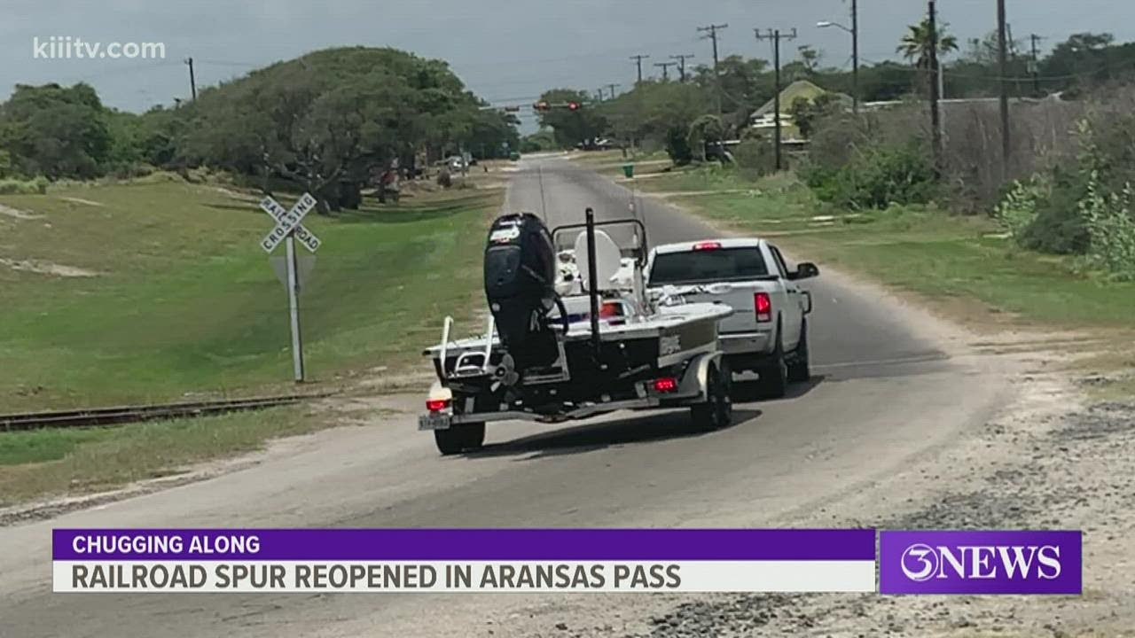 Aransas Pass railroad gets reactivated after nearly 20 years