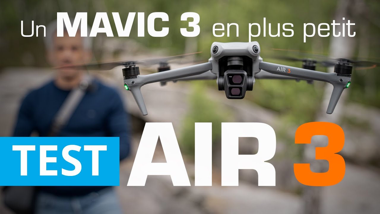 video DJI Air 3 pack fly more combo avec RC 2