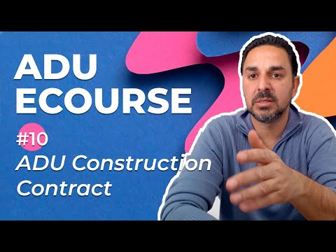 How To Use General Accessory Construction Contract