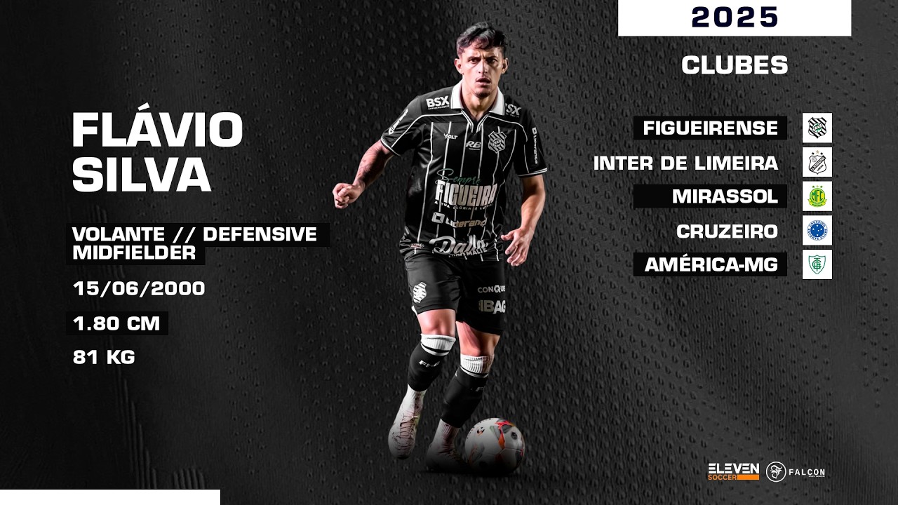 Flávio Silva | Volante // Defensive Midfielder
