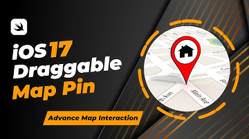 Advance Map Interaction | Draggable Annotation | MapKit | iOS 17 | Xcode 15