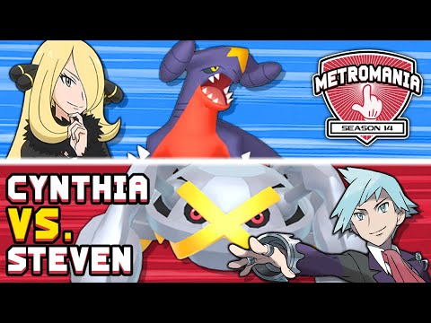 Can CYNTHIA beat STEVEN with only Metronome? 👆 MetroMania S14 Heat 2