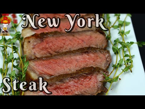 Cast Iron New York Strip - My Therapist Cooks