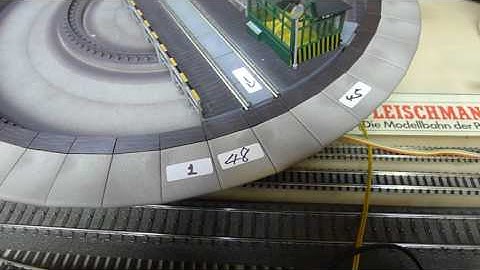 Fleischmann Turntable connects to ESU EcoS2 / ESU控制器控制 Fleischmann 轉盤