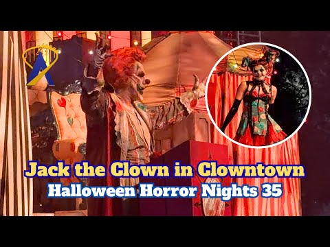 Jack the Clown Addresses Downtown Clowntown at Halloween Horror Nights 35 🤡