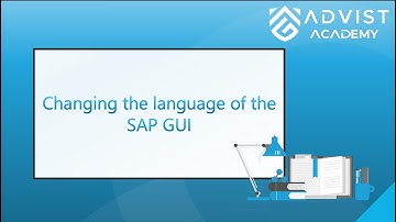 SAP | Changing the language of the SAP GUI