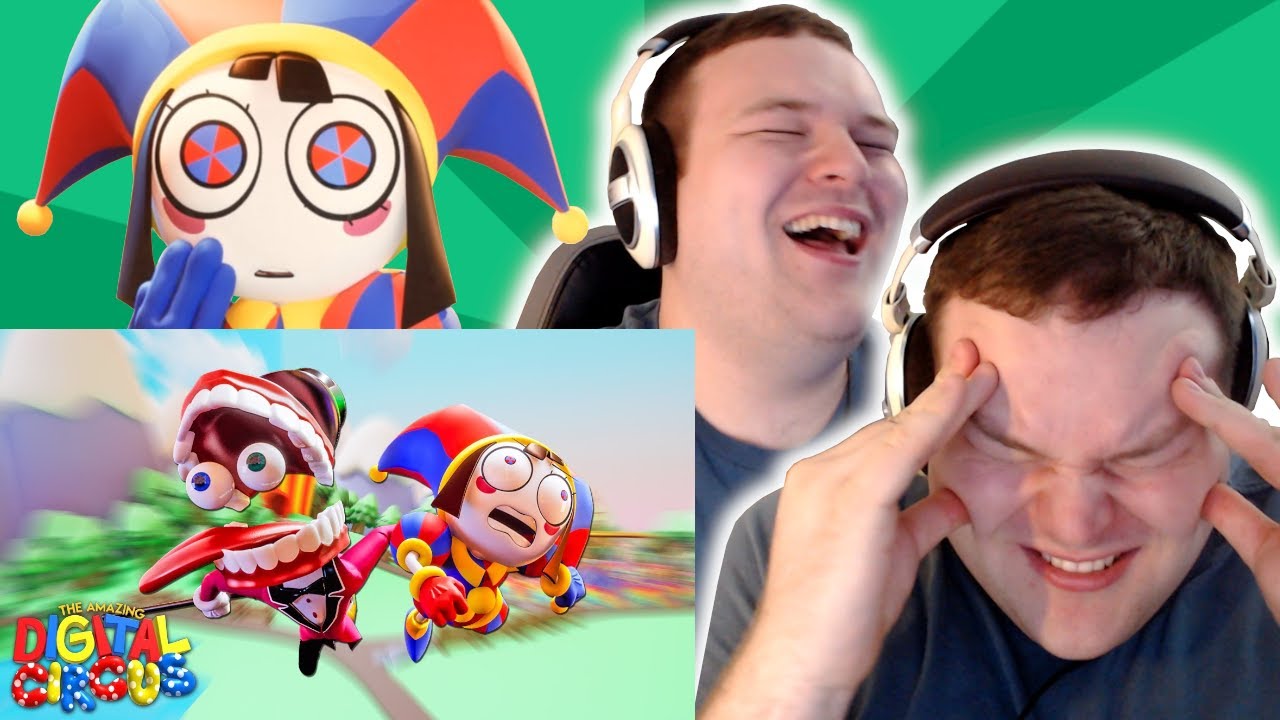 УДИВИТЕЛЬНЫЙ ЦИФРОВОЙ ЦИРК: ПИЛОТНАЯ СЕССИЯ | Реакция @GLITCH