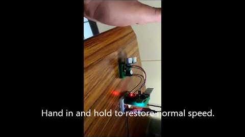 Arduino UltraSonic Gesture Control