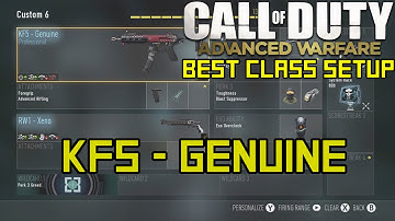 Advanced Warfare BEST CLASS SETUP - KF5 Genuine! - Call of Duty: Advanced Warfare