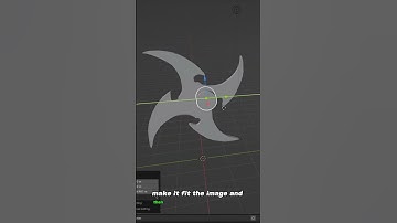 Easy Naruto Shuriken Tutorial in Blender! 🌀