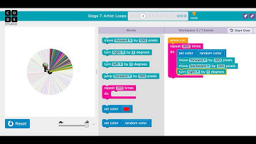 Corse 2, Stage 7: Artist for loops, Puzzle 4