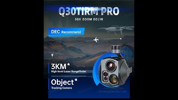 Q30TIRM Pro gimbal camera on Falcon F390 hybrid drone