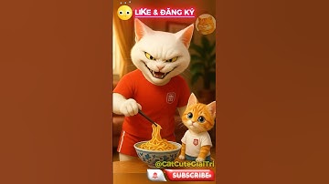 Mèo con bị anh kế hãm hại và cái kết  #ai #cute #mèo #meow #cat #shorts