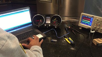 CAN Bus manipulation on automotive cluster