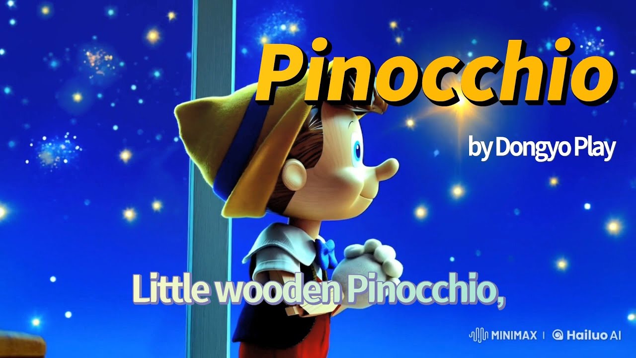[Dongyo Play] Pinocchio | Fun Animated Song for Kids 🎶 #동요 #동화 #피노키오 ...