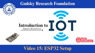 Video 15: Introduction to ESP32