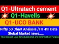 Ultratech cement q1results||Havells q1 result||UCO Bank Q 1 ||#viralvideo #viralshorts