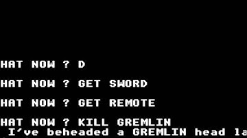 BBC/ELECTRON - GREMLINS THE ADVENTURE - ADVENTURE INTERNATIONAL - 1985