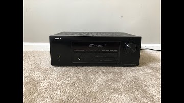 How to factory reset Denon AVR-1913 7.1 HDMI Home Theater Surround Receiver