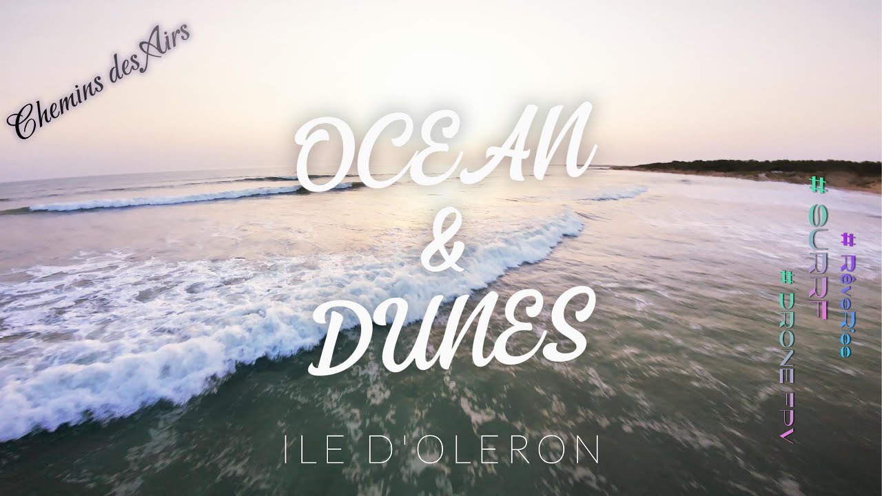 Chill entre vagues, surfs, dune et soleil couchant à l'Ile d'Oléron - #Océan #Atlantique