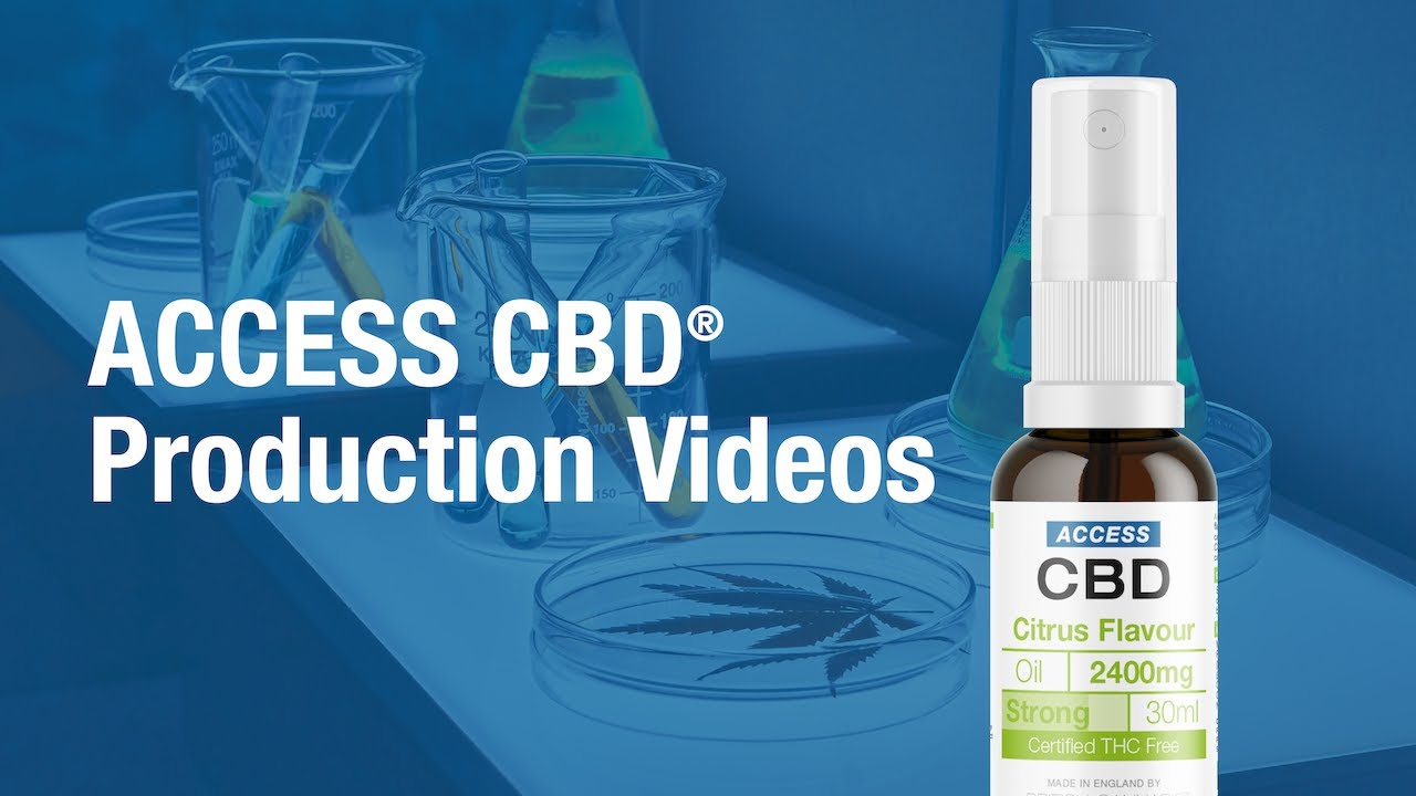 ACCESS CBD Production Video - Berry Flavour 2400mg