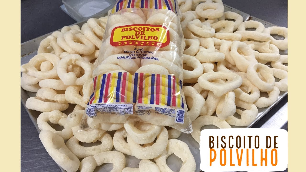 RECEITA DO BISCOITO DE POLVILHO (Passo a Passo Simplificado)