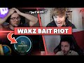 Wakz bait riot avec ce double fake  best of lol 592 ractions