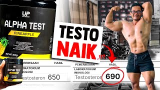 HASIL 2 BULAN KONSUMSI TESTO BOOSTER ALPHA TEST DARI UP NUTRITION