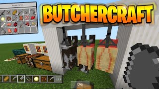 ADDON [MOD] "BUTCHERCRAFT" FOR MINECRAFT PE/BE 1.16 TO 1.16.40 | BUTCHER ADDON SIMILAR TO JAVA screenshot 4