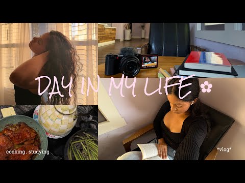 Day in my life vlog ♡ , cooking , sunday routine , reading , morning routine 🪞💗🦢