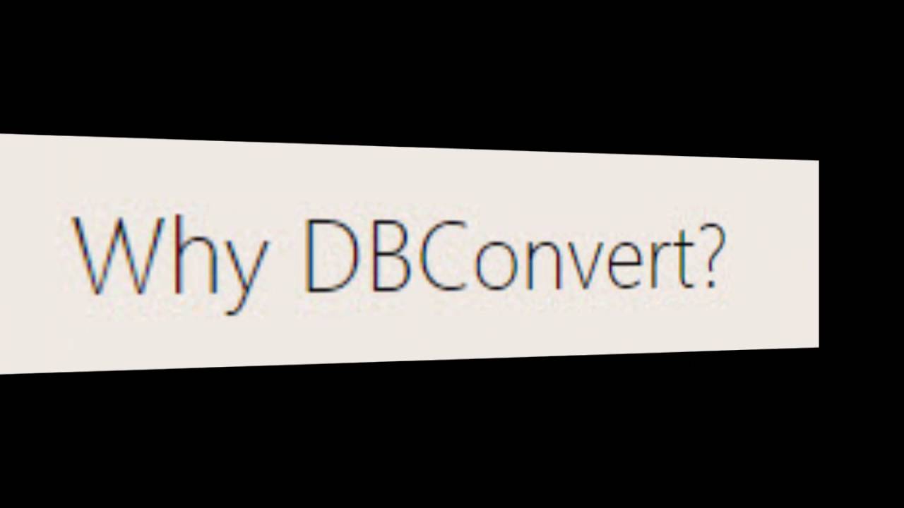 [ Database Conversion Tool ] - The Fastest Cross Database Converter Software