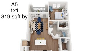 A5 Floor Plan Walk Through