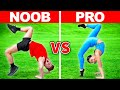 Noob vs pro extreme acrobatics challenges
