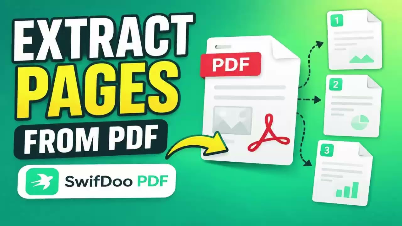 How to Extract Pages from PDF | Extract PDF Pages with SwifDoo PDF