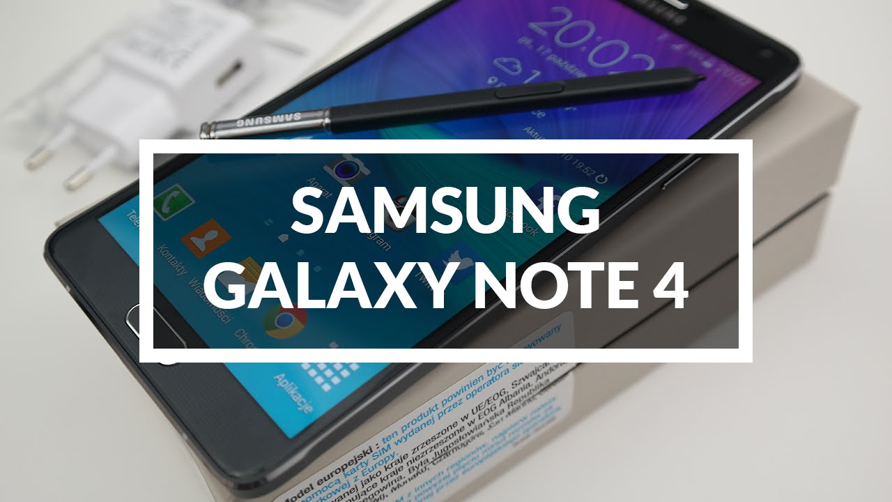Samsung Galaxy Note 4 Recenzja Test Opinia Review PL | Robert Nawrowski ...