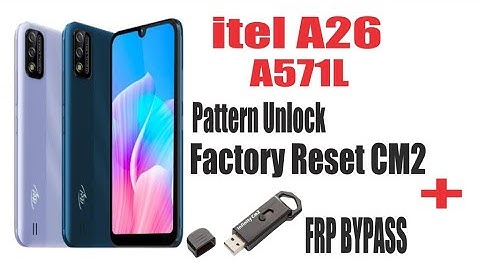 iTel A26 A571L Pattern Unlock Password, Factory Reset CM2