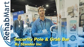 Rehabmart at Medtrade Atlanta - An Easy to Install (and Remove) Grab Bar - by Stander Inc