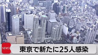 東京で新たに25人感染（2021年11月10日）