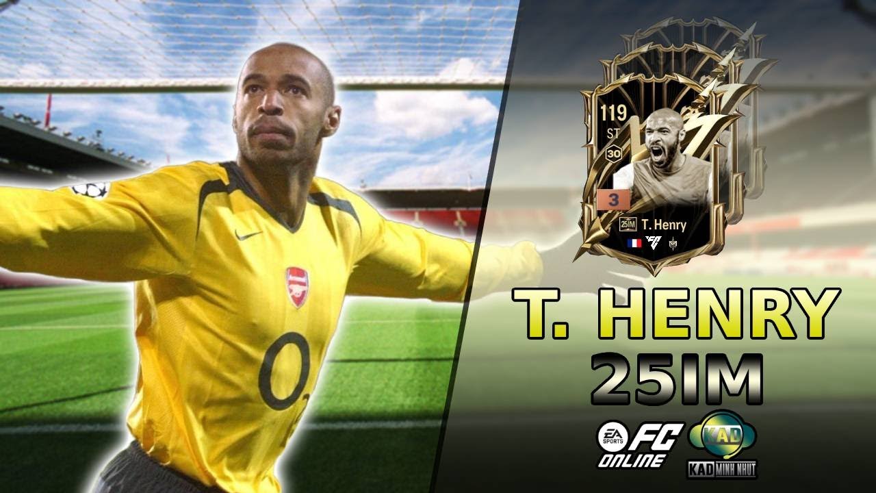 Review Thierry Henry mùa 25IM FCO - CHẤT !!! | Review 25IM | KaD Minh Nhựt