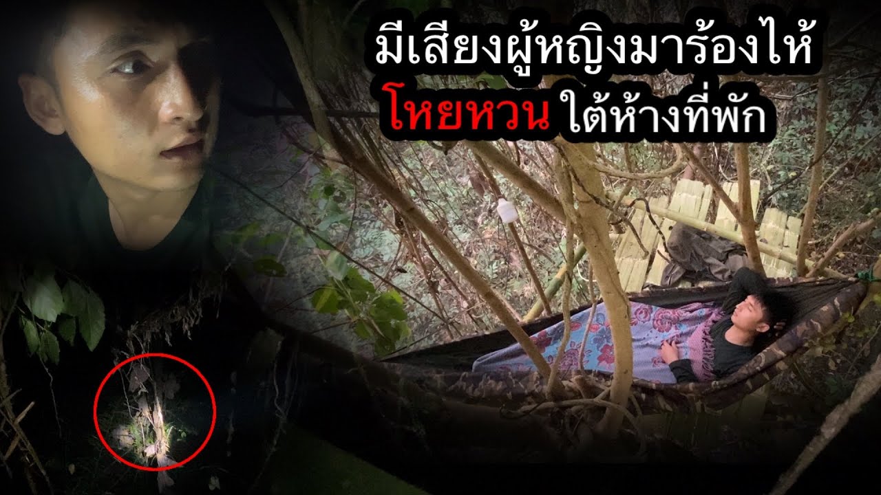 เข้าป่านอนห้างสูงของ อาจารย์เด่น มีเสียงผู้หญิงมาร้องใต้ห้างกลางดึก