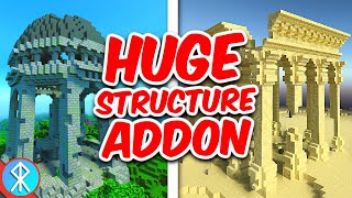This Addon Is GIANT (Literally) | MCPE/Minecraft Bedrock
