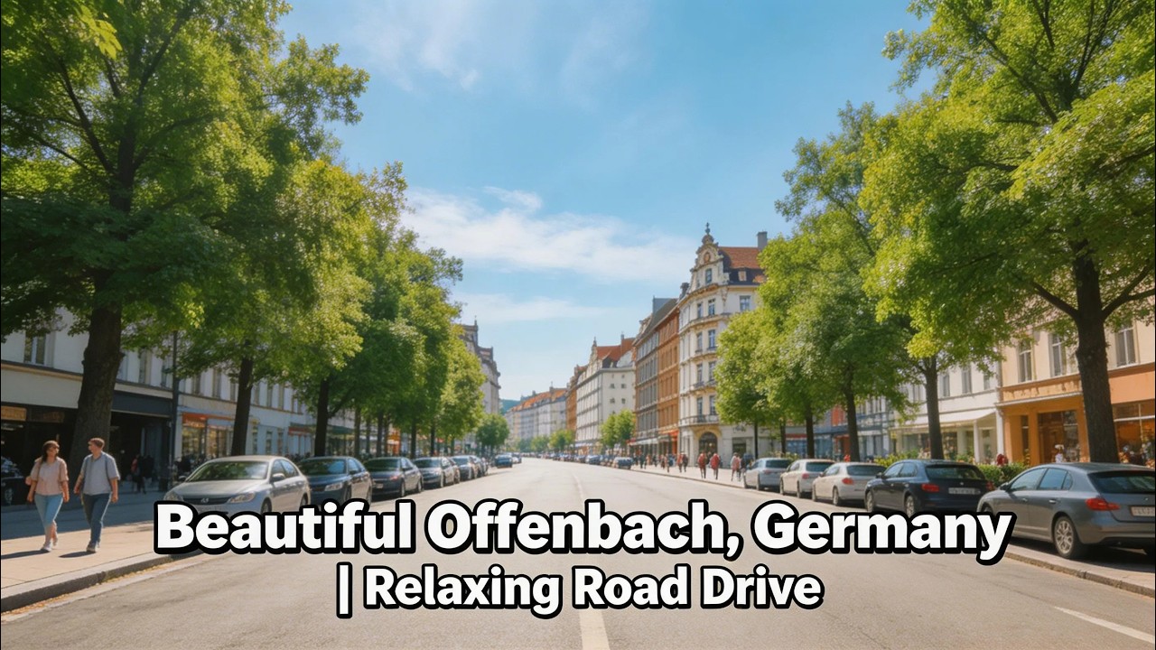 Driving Through Offenbach, Germany | City POV Experience 🚗🏙️