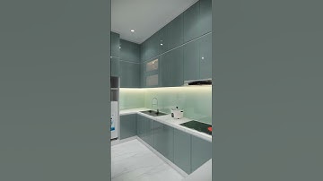 Mẫu Tủ Bếp Acrylic Bóng Gương #tubepacrylic #tubepinox304 #noithatdep