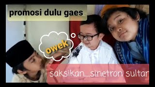 gombloh,cungkring dan ki maung lagi promosiin sinetron sultan aji