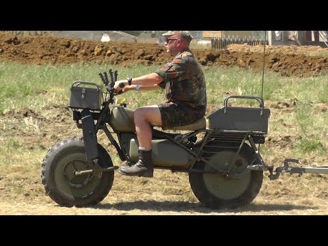 Amazing Rokon Two Wheel Drive Motorcycle