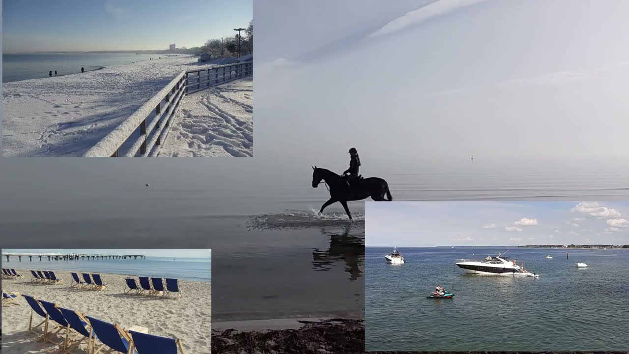 Four seasons der Ostsee