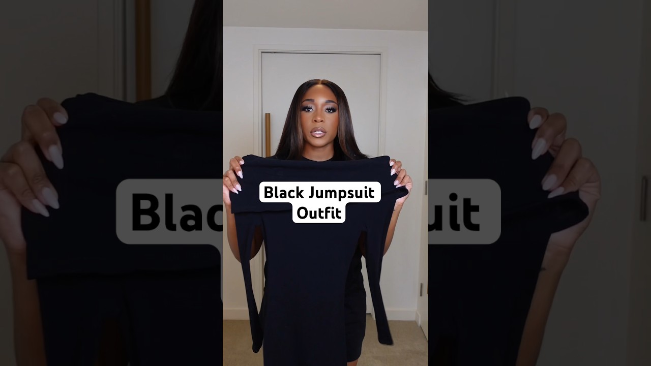 Black Jumpsuit Outfit | 