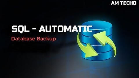 SQL SERVER  Auto Backup