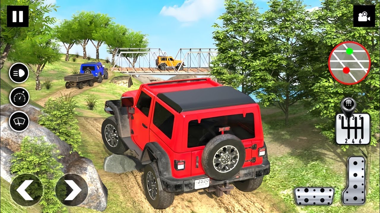 Offroad SUV Mud Jeep Games - luxury suv offroad prado drive android gameplay