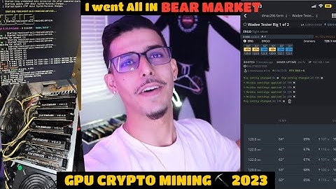 GPU CRYPTO MINING IS NOT DEAD💀ERGO SET-UP // UnBoxing // Insight // HiveOS// 2023 Mining Farm Ep.1